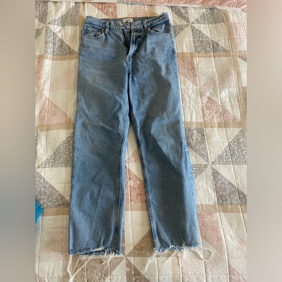 Citizens of Humanity Daphne Crop Jeans, Color: Checkmate Size 26 - Picture 3 of 7